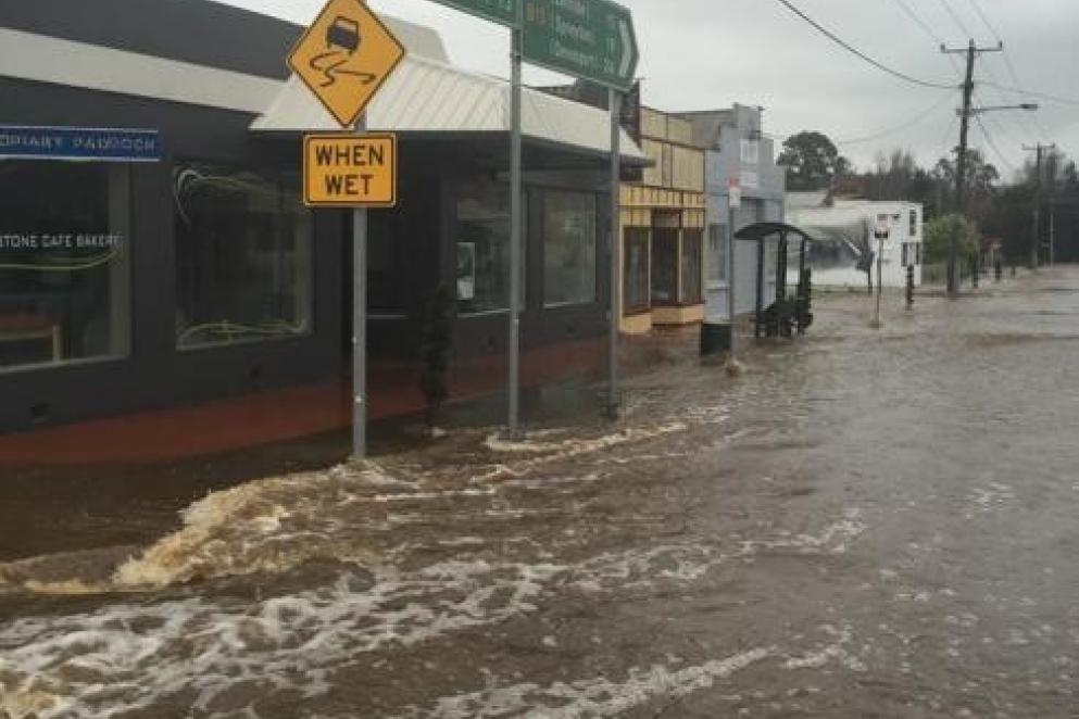 Flooding in Tasmania